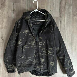 Qilo 500D Cordura Multicam Black Parka - XL